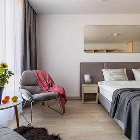 Квартира-студия, 33 м², 1 кровать