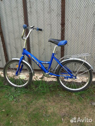 Велосипед детский 18 дюймов бу в хорошем состоянии
