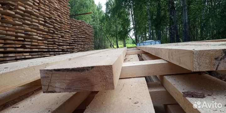 Пиломатериал, доски различного типоразмера