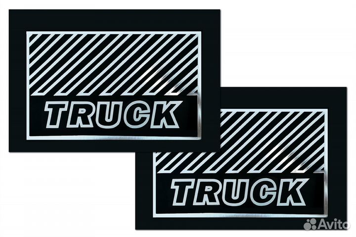 Брызговики светоотражающие для Газели