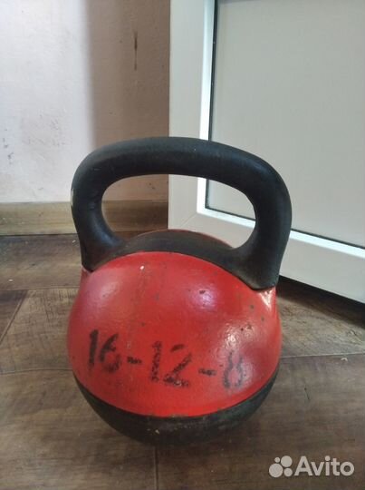 Гиря разборная 8-12-16 кг - советская