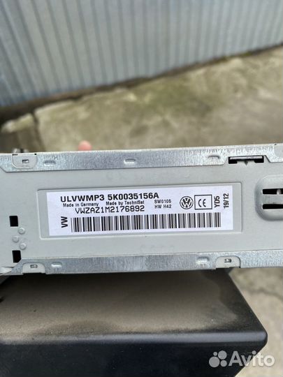 Магнитола volkswagen