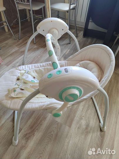 Детские электронные качели для новорожденных