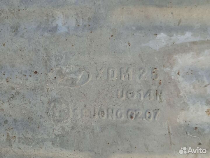 Глушитель в сборе Hyundai Elantra 3 XD