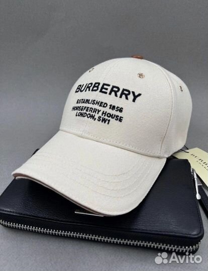 Бейсболка кепка burberry