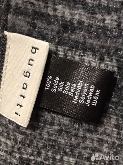 Шарф Bugatti шелк 100 теплый