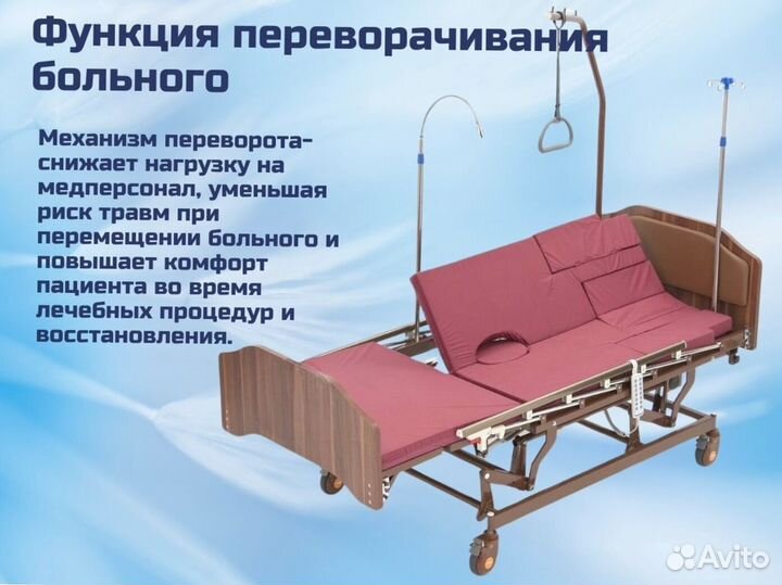 Медицинская кровать для лежачих больных