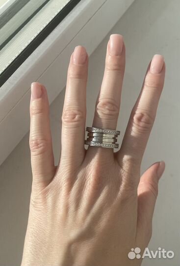 Bvlgari b zero кольцо новое кольцо 16,5