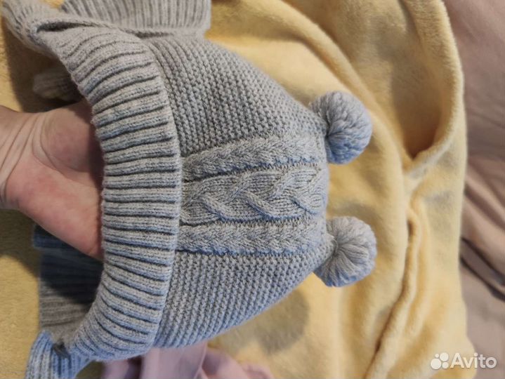 Шапочки для малыша, шапочки для девочки