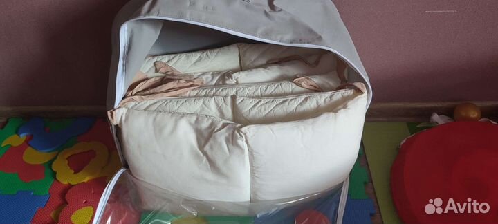 Бортики в детскую кроватку