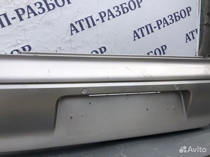 Бампер с парктрониками задний Mitsubishi Lancer