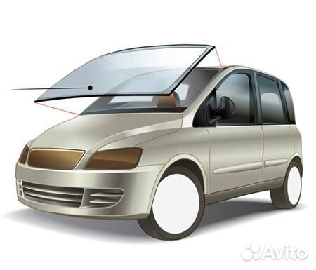 Стекло лобовое на Chrysler