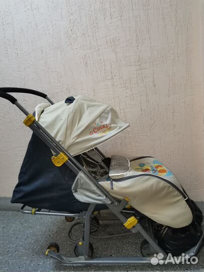 Детские санки коляска ника kids