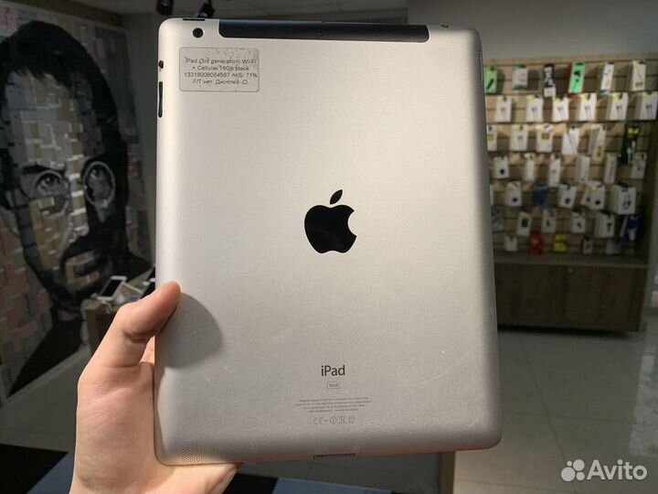 iPad 3 Wifi + Celluar 16gb / Гарантия