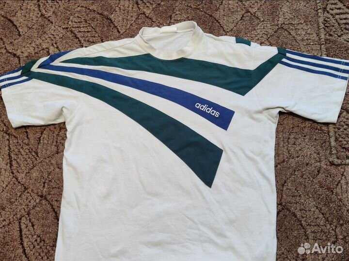 Винтажная футболка adidas 90х