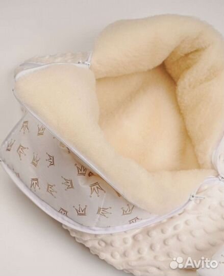 Одеяло на выписку осень - зима