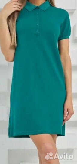 Платье Поло летнее хлопок