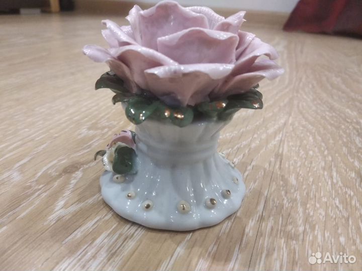 Подсвечники фарфоровые роза