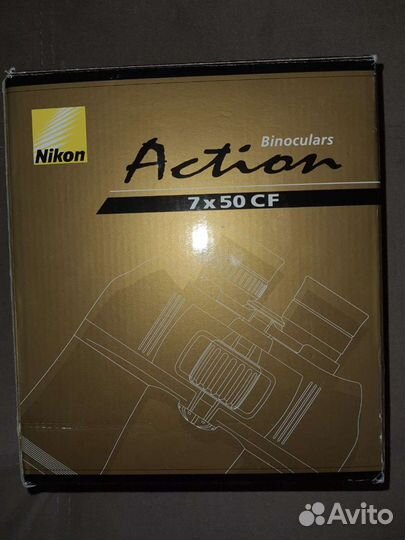 Новый бинокль nikon 750 action cf