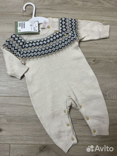 Вязаный слип костюм h&m 50р, 68р, 74р