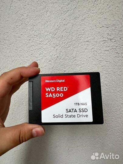 SSD накопитель WD SA500 1TB Red