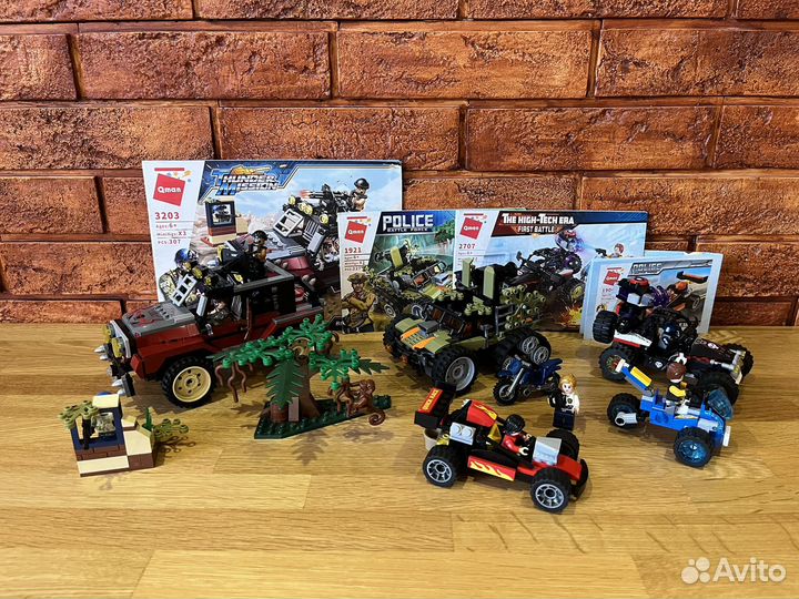 Lego аналог Qman 4 набора