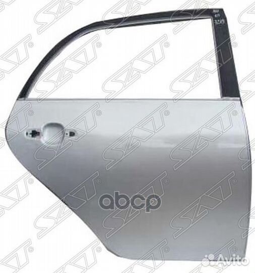 Дверь задняя Toyota Corolla (E150) 06-13 (Справа)