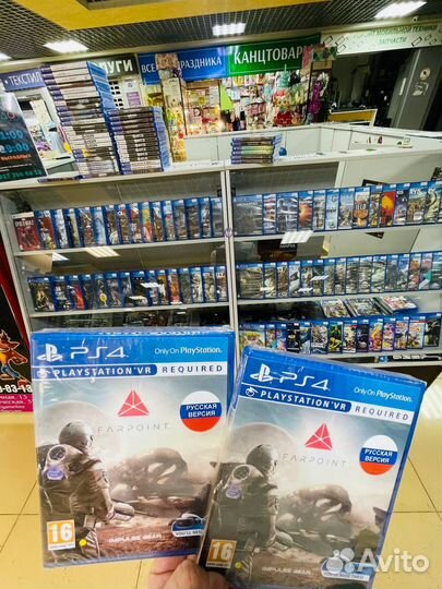 Farpoint ps4 vr новый в пленке