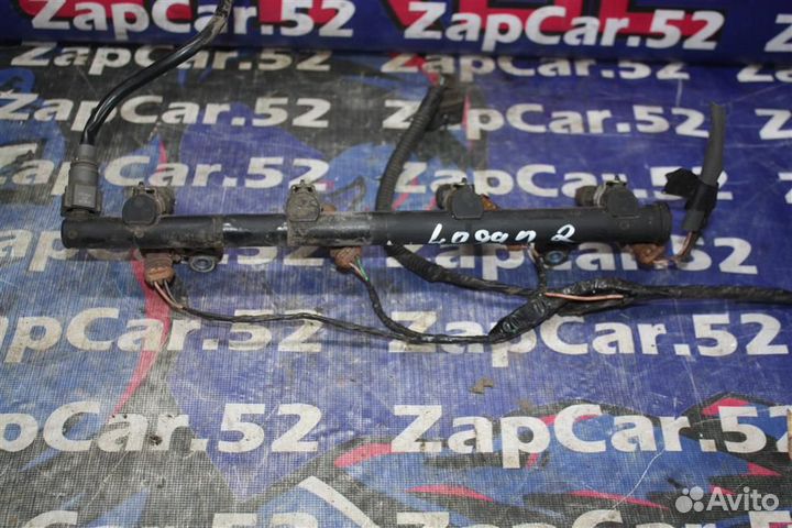 Форсунка топливная Рампа Рено Логан 2