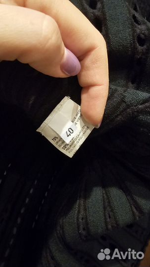 Шерстяное платье бренда Alaia (оригинал)