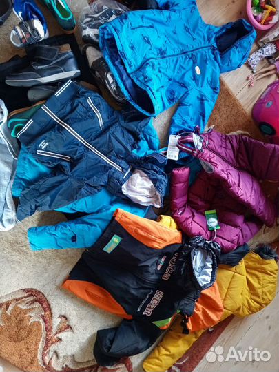 5 мешков одежды для мальчика