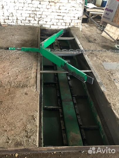 Транспортер навозный, навозоудаление