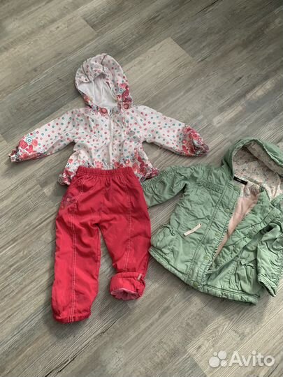 Вещи пакетом на девочку 86-92