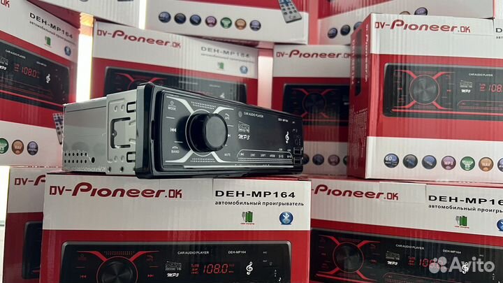 Автомагнитола pioneer с Bluetooth (новая)