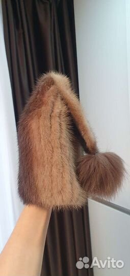 Шапка норковая женская