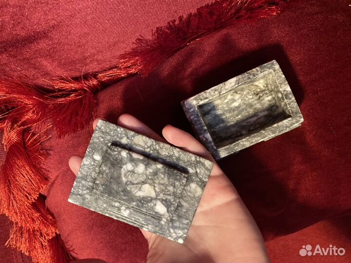 Шкатулка из натурального мрамора