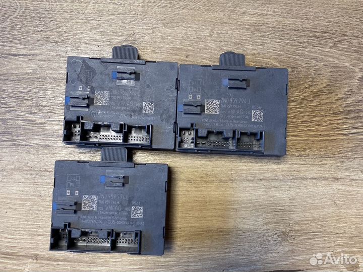 Volkswagen sharan 7N блок комфорта