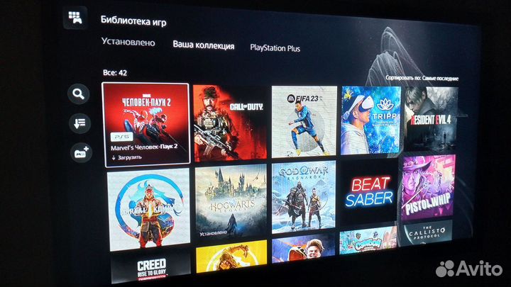 Sony PS5 с дисководом (50+ топовых игр)