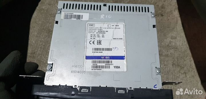 Магнитола kia rio 3 2016 рестайлинг