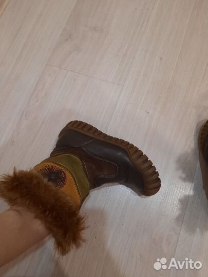 Сапоги зимние детские для девочки 30размер