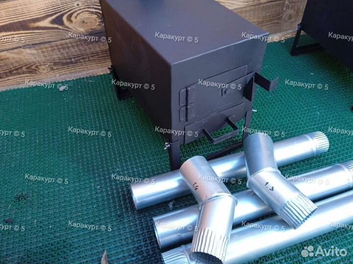 Печка в зимнюю палатку