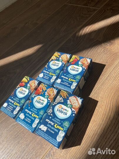 Кашки фрутоняня