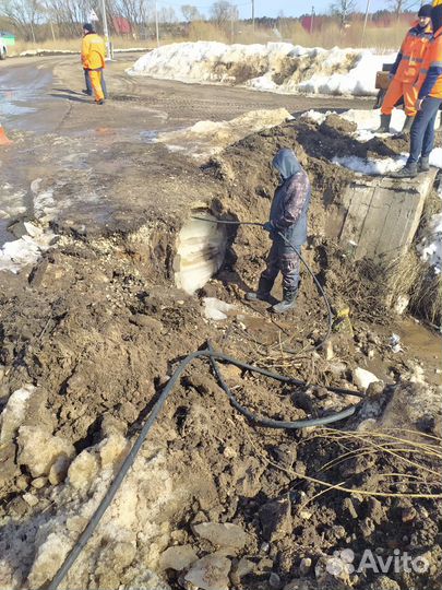 Прочистка канализации. Устранение засоров