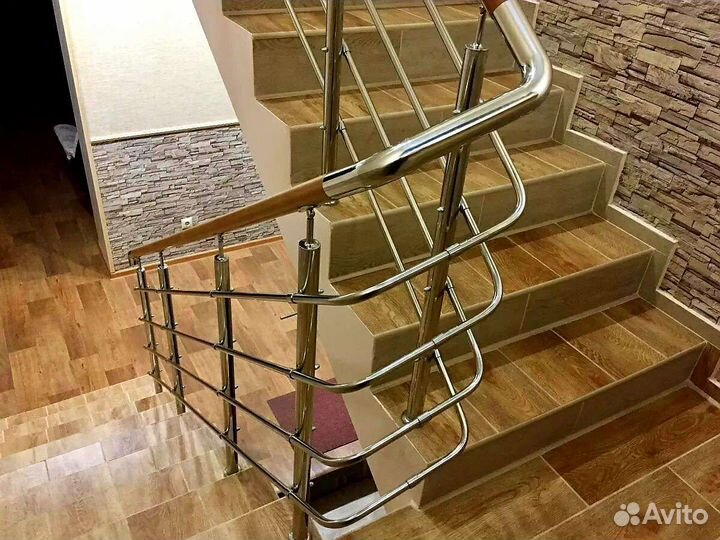 Перила для лестниц из нержавеющей стали