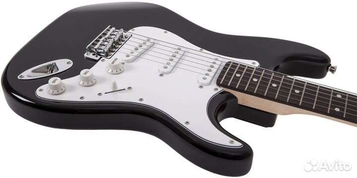 Aria STG-003 BK электрогитара цвет черный