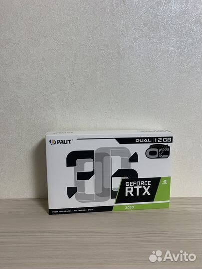 Видеокарта Palit nvidia GeForce RTX 3060 OC 12гб