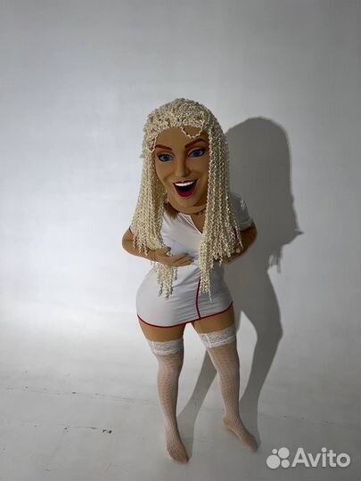 Шуточный стриптиз. Ростовая кукла. Подарок мужчине