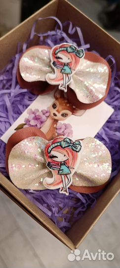 Заколка для волос ручная работа