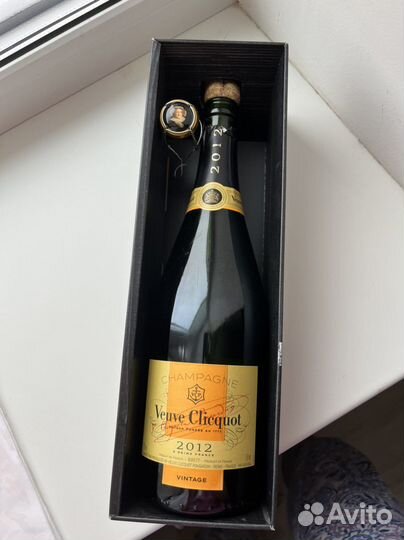 Коробка бутылка Вдова Клико