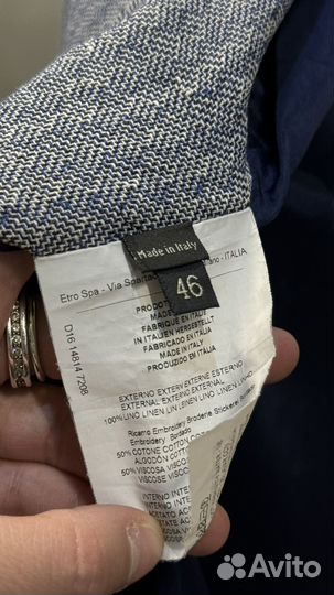 Жакет пиджак etro 46